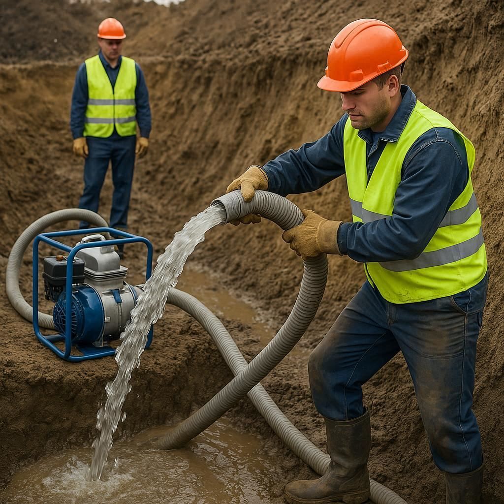 Услуги водопонижения в Рошале